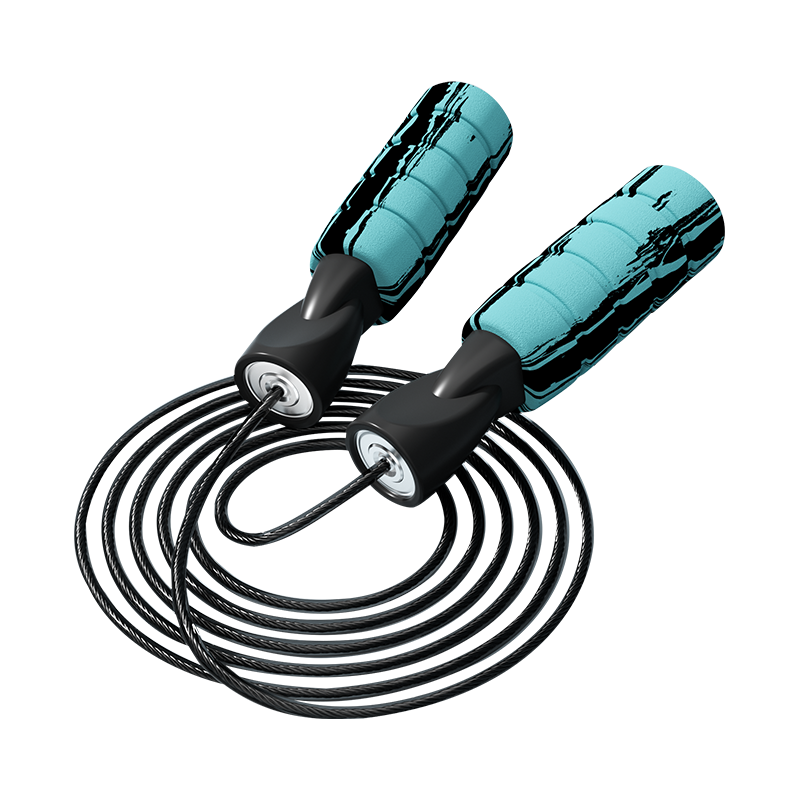 TS-4 カラーグラフィティ/単色フォームスポンジハンドル大人用縄跳び