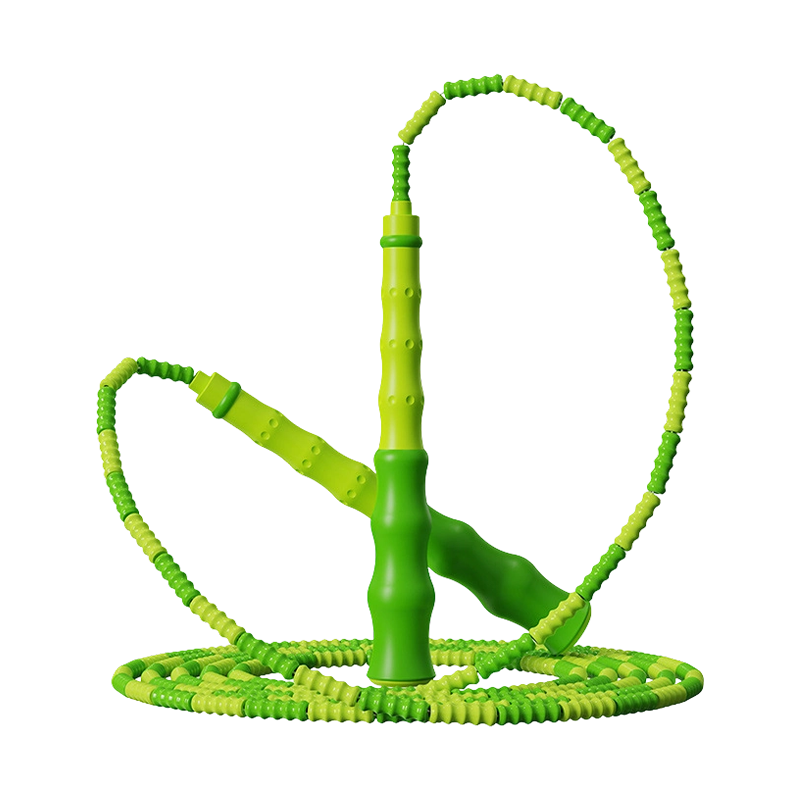 TS-18 竹縄跳びを始める小学生